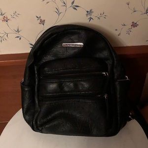 Black Mini Backpack